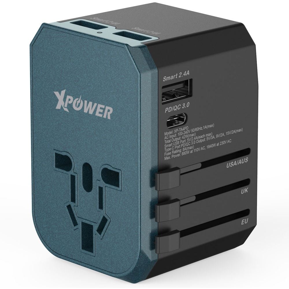 Xpower Power Delivery Wall Charger 78mm Black