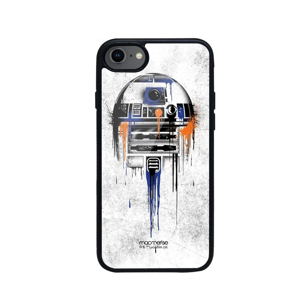 Macmerise Astro Droid - Glass Phone Case For Iphone 8