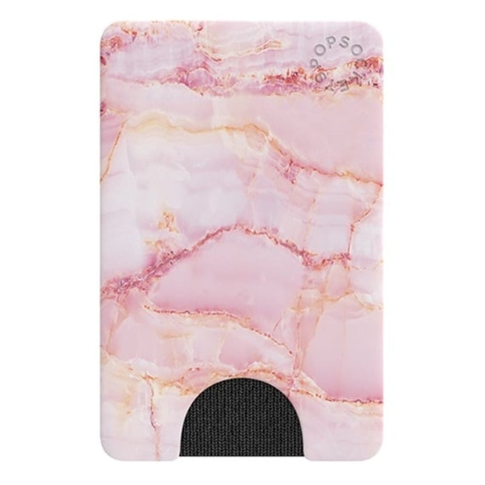 Popsockets Pop Wallet Pink Marble Popsockets Pop Wallet Pink Marble