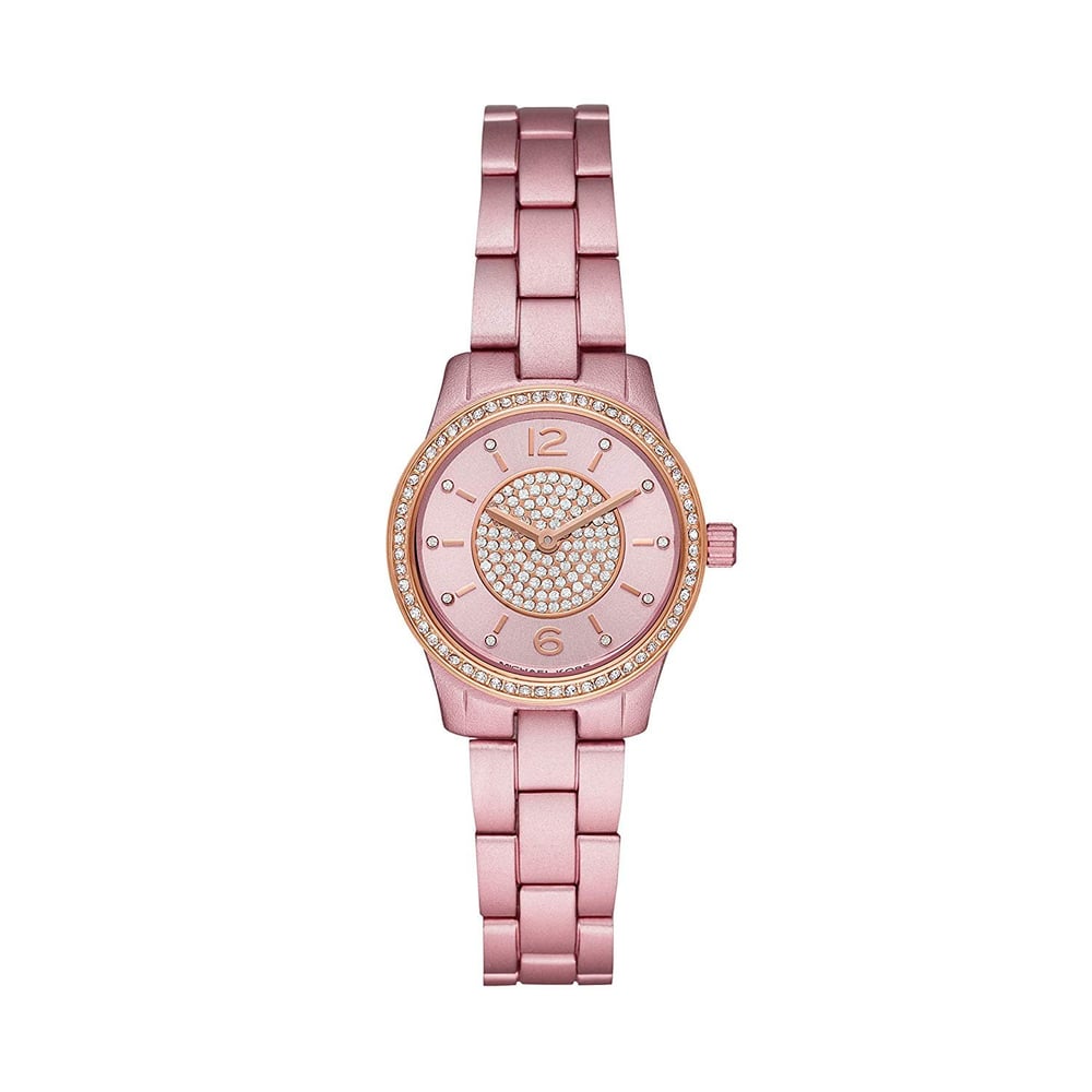 Michael Kors Runway Pink Aluminium Women Watch MK6754