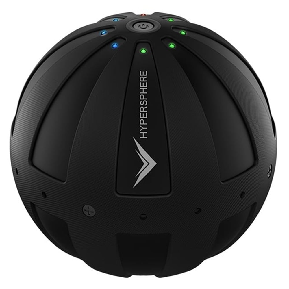 Hyperice Hypersphere Vibrating Massage Ball Mattle Black Hyperice Hypersphere Vibrating Massage Ball Mattle Black
