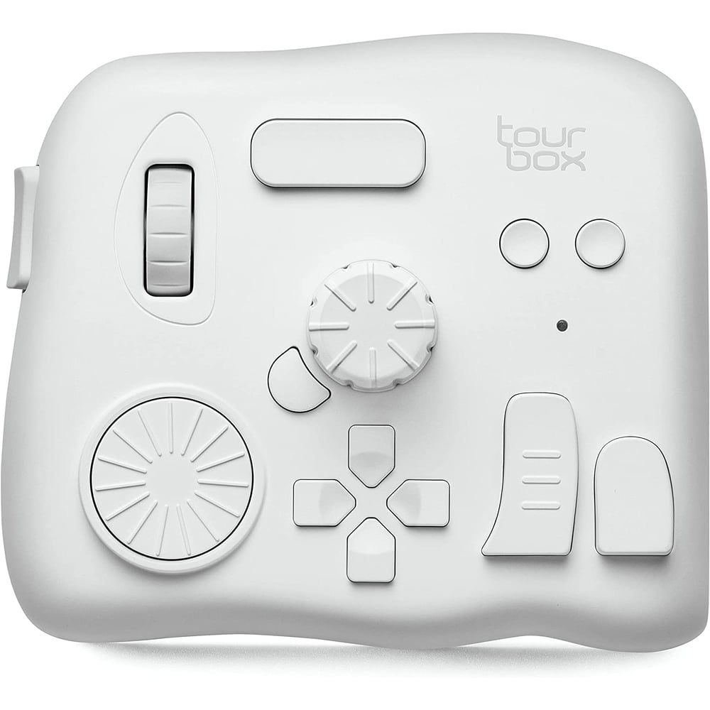 TourBox Elite, Video Photo Editing Controller, Bluetooth 5.0 Customized Shortcut Keyboard, EYE-FREE Ergonomic Equipment Console for Photoshop Lightroom Premiere, Windows Mac PC Drawing Graphics Tablet TourBox Elite, Video Photo Editing Controller, Bluetooth 5.0 Customized Shortcut Keyboard, EYE-FREE Ergonomic Equipment Console for Photoshop Lightroom Premiere, Windows Mac PC Drawing Graphics Tablet