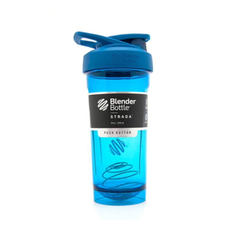 Blenderbottle Strada Shaker Cup Perfect For Protein Shakes And Pre Workout, 28-ounce, Blue Blenderbottle Strada Shaker Cup Perfect For Protein Shakes And Pre Workout, 28-ounce, Blue