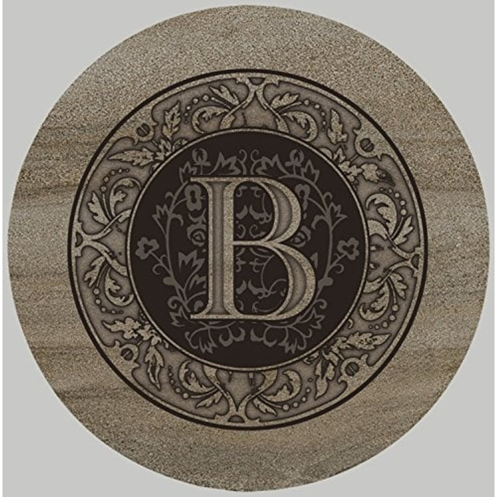 Thirstystone Sandstone Trivet Monogram B