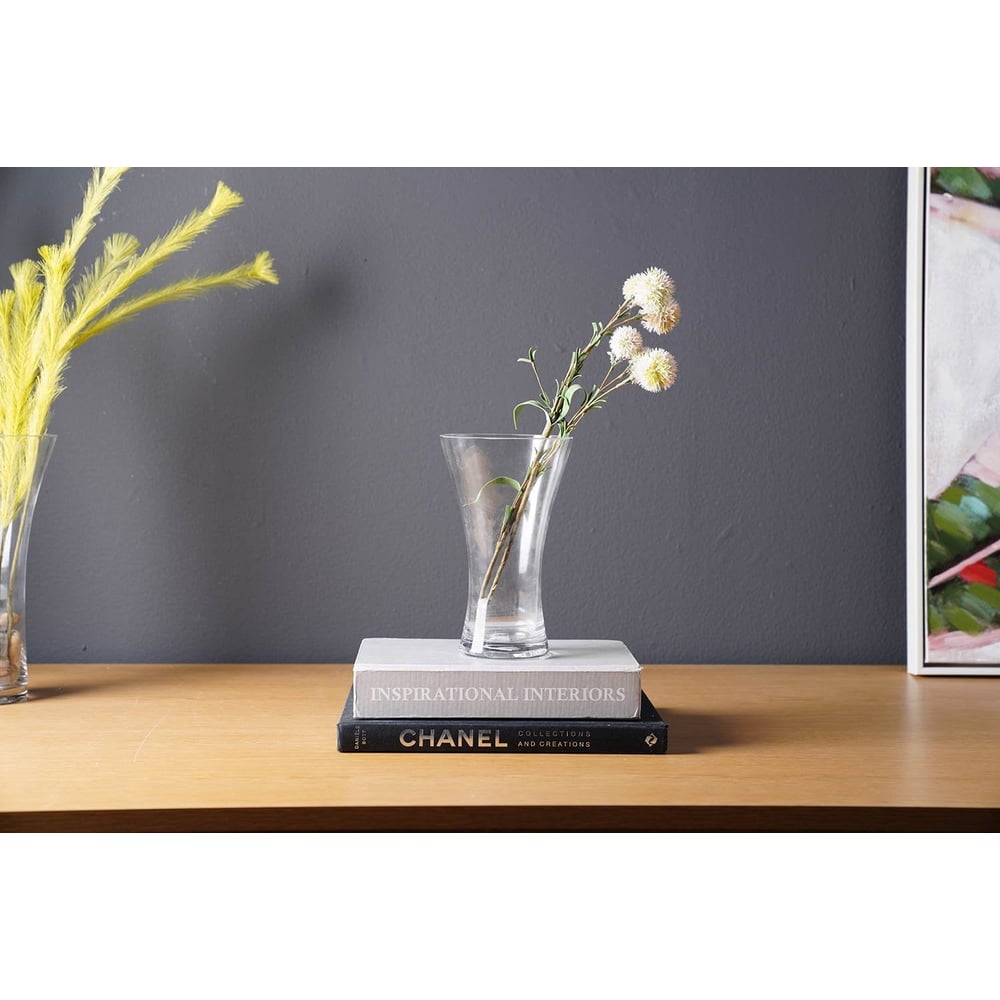 Martin Glass Vase Clear 13x9x20cm Martin Glass Vase Clear 13x9x20cm