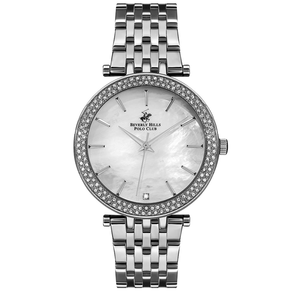 BEVERLY HILLS POLO CLUB Women's Analog Silver Dial Watch - BP3183C.330