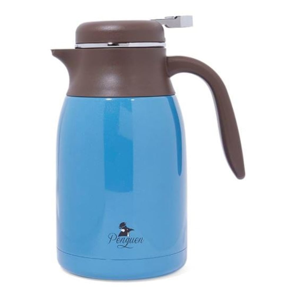 Penguen Bottle Vacuum Flask Blue/Brown 1500 ml price in Bahrain, Buy Penguen Bottle Vacuum Flask