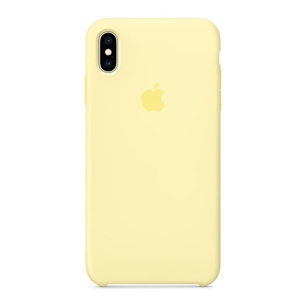Apple Silicone Case Mellow Yellow For Apple iPhone XS