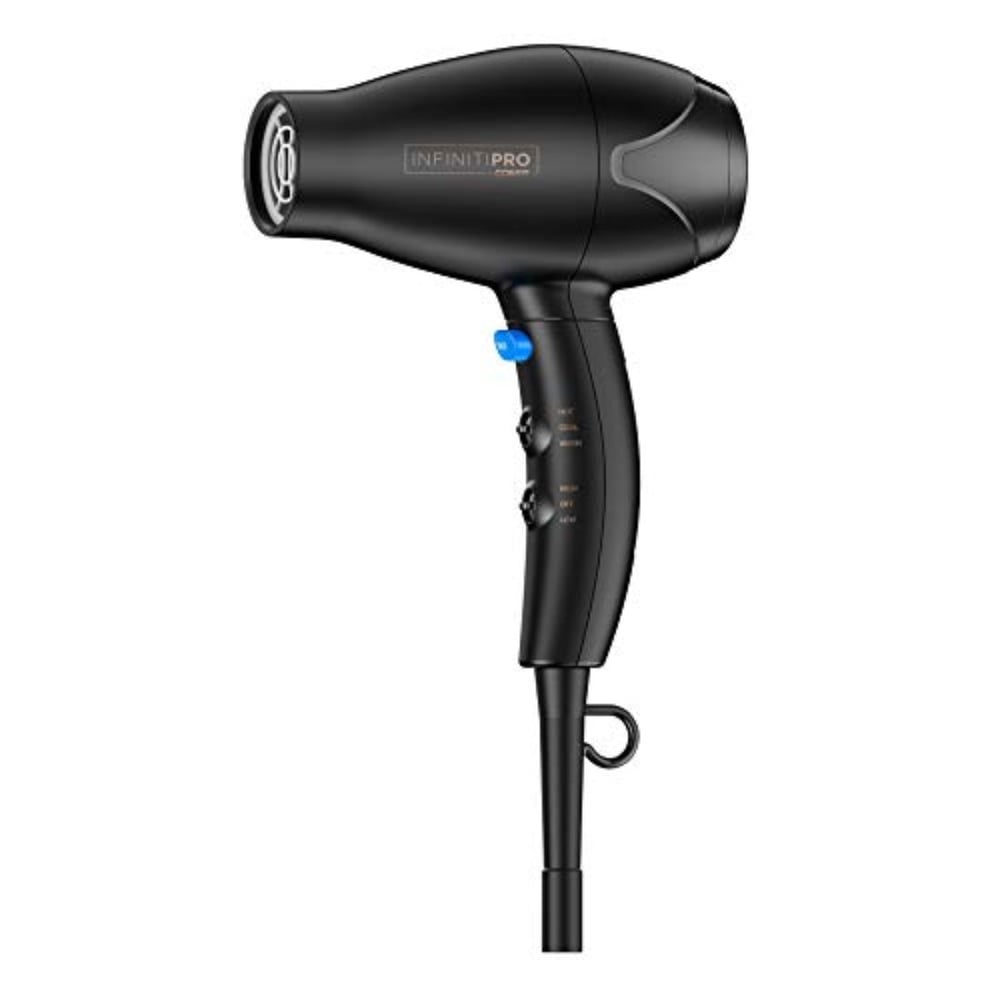 Conair INFINITIPRO BY CONAIR Mighty Mini Compact Lightweight Professional Power Hair Dryer with AC Motor, Black Conair INFINITIPRO BY CONAIR Mighty Mini Compact Lightweight Professional Power Hair Dryer with AC Motor, Black