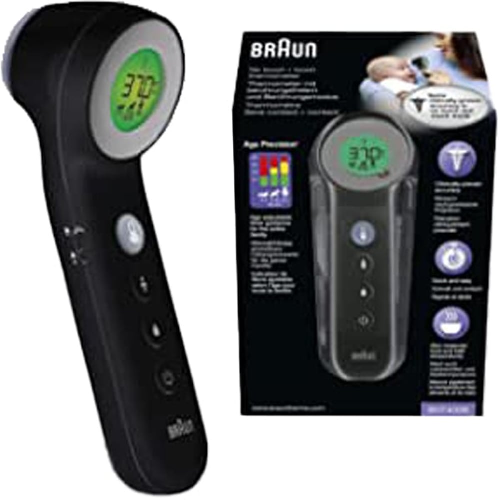 Braun 3-in-1 No Touch+ Thermometer BNT400B