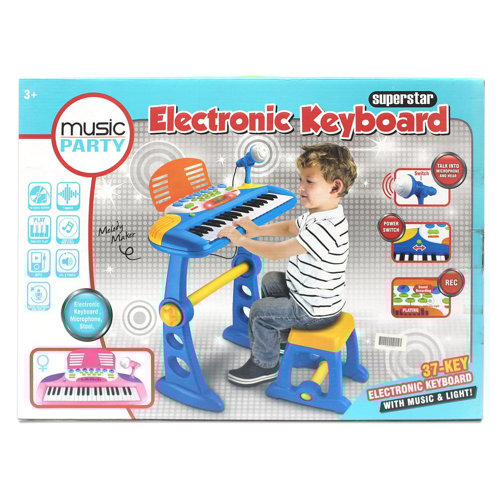 Just For Fun 37 key electronic keyboard with music and lights