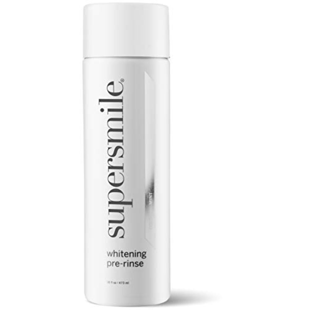 Supersmile Whitening Pre-Rinse - Clinically Formulated Pre-Brush Dental Mouthwash, Cleans And Whitens Teeth In Hard-To-Reach Places - Fresh Breath - Anti-Germicidal - Alcohol-Free - 6 Fl Oz Supersmile Whitening Pre-Rinse - Clinically Formulated Pre-Brush Dental Mouthwash, Cleans And Whitens Teeth In Hard-To-Reach Places - Fresh Breath - Anti-Germicidal - Alcohol-Free - 6 Fl Oz