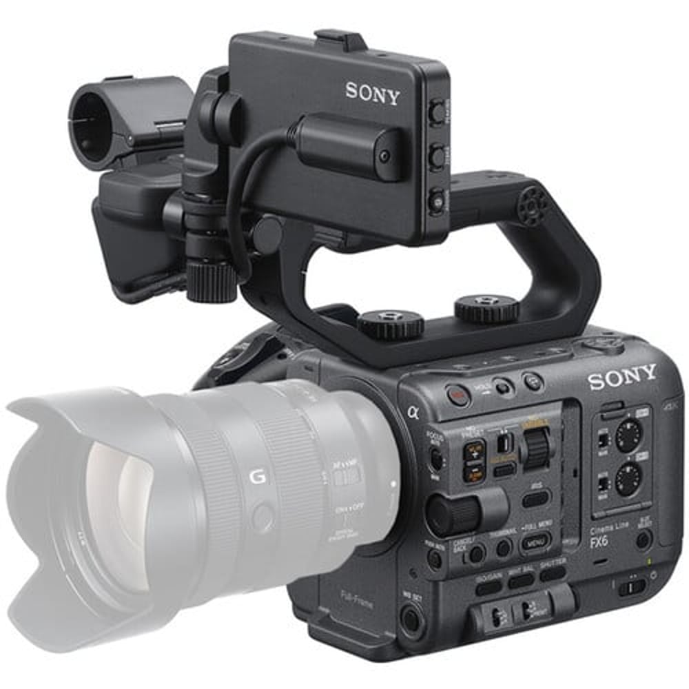Sony FX6 Full-Frame 4K (1280 x 720) Cinema Camera (Body Only) Black - (ILME-FX6V)