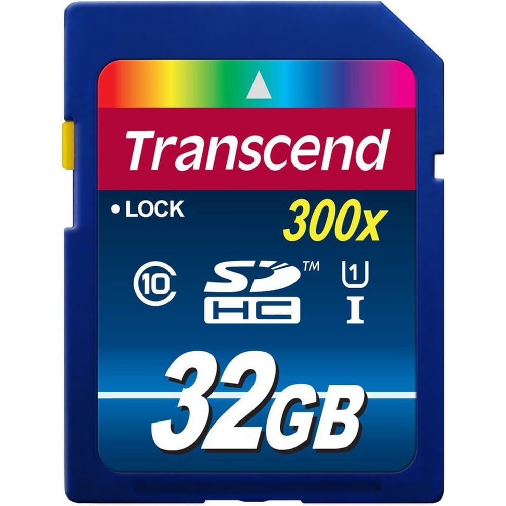 Transcend TS32GSDU1 SDHC Card 32GB Class10 Transcend TS32GSDU1 SDHC Card 32GB Class10