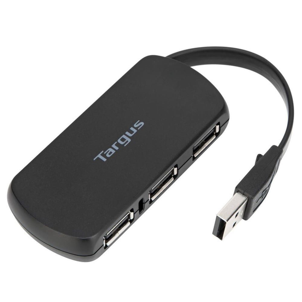 Targus 4 Port USB Adaptor 2.0 Hub Black Targus 4 Port USB Adaptor 2.0 Hub Black