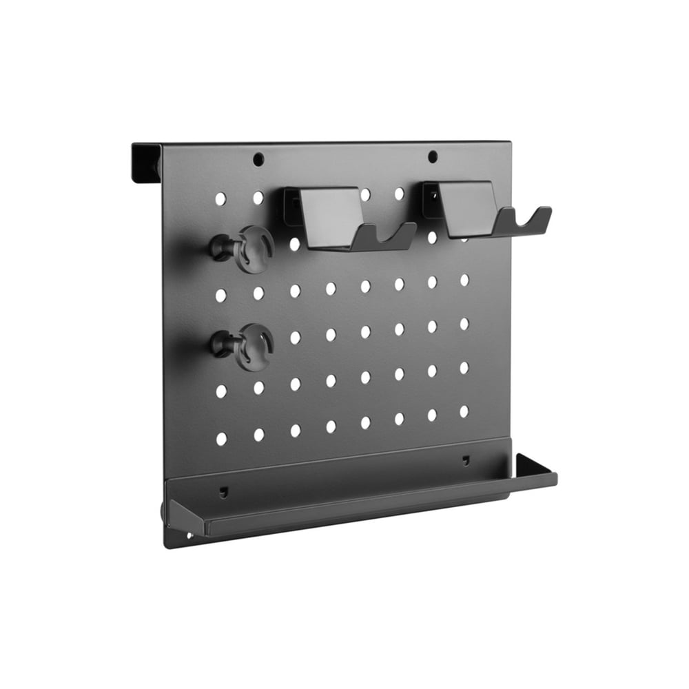 GadgetsON Ggo-2106 Customizable Desk Organizer, With Gaming Handle Holder For Gaming And Office Use, Black | 780437 GadgetsON Ggo-2106 Customizable Desk Organizer, With Gaming Handle Holder For Gaming And Office Use, Black | 780437