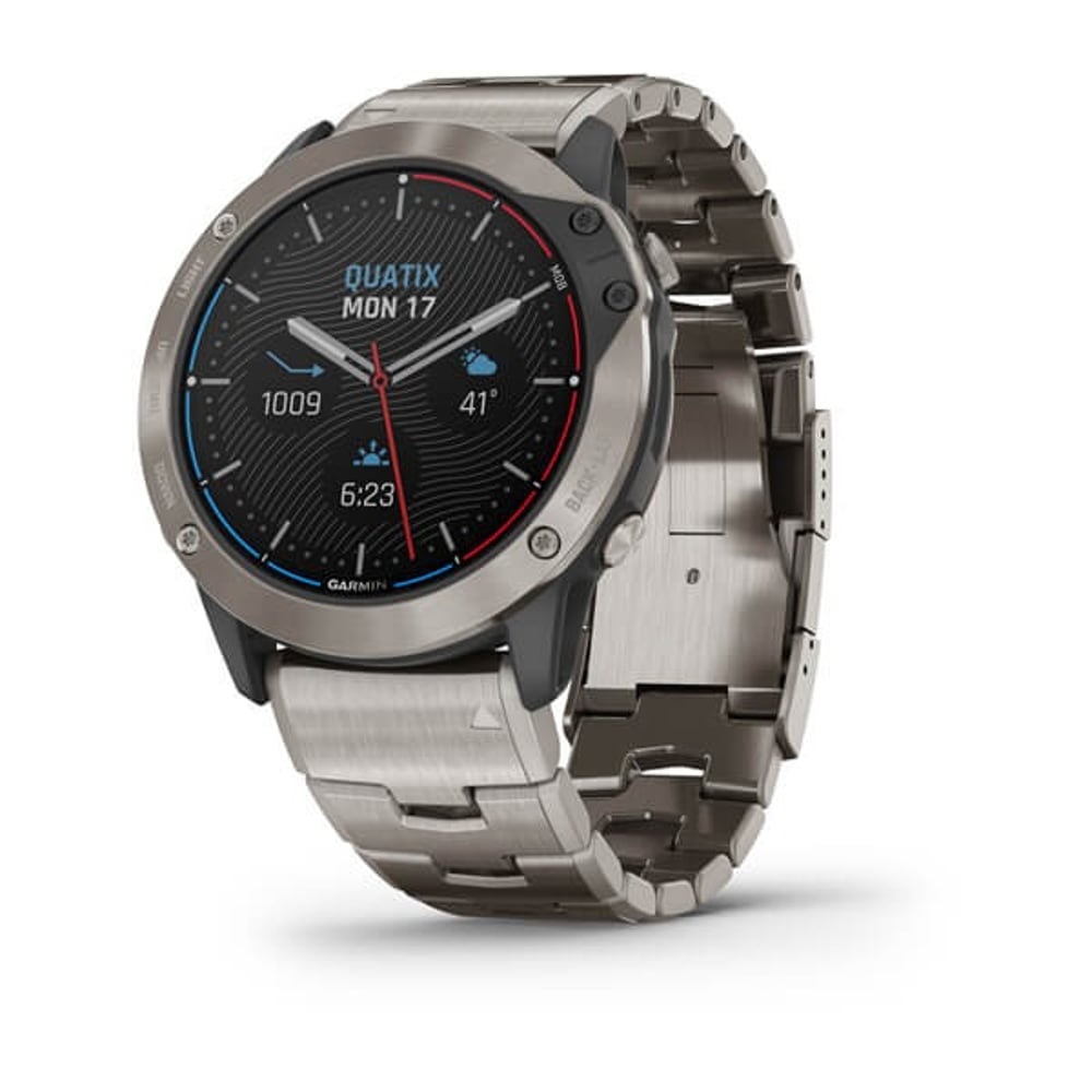 Garmin Smartwatch 010-02157-31 quatix 6x SolarTitanium with Titanium Band Garmin Smartwatch 010-02157-31 quatix 6x SolarTitanium with Titanium Band