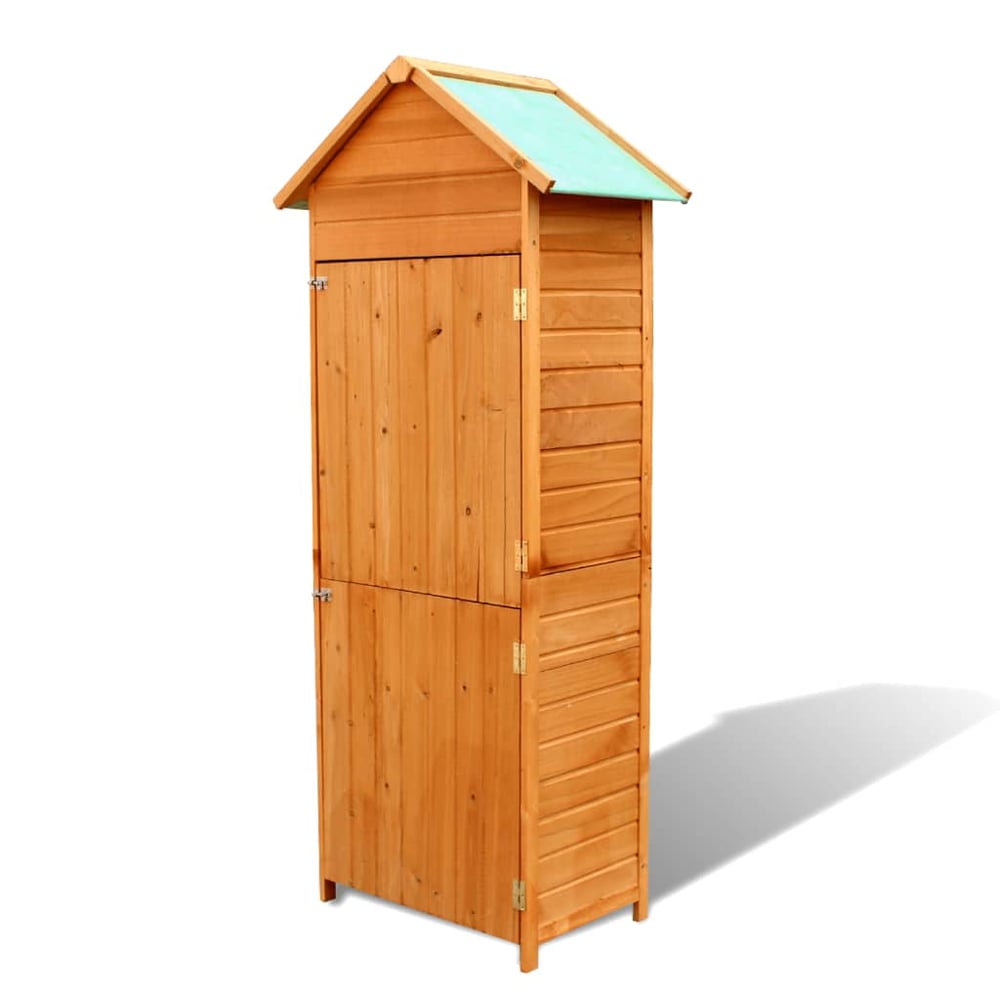 Vidaxl Garden Storage Cabinet Brown 79x49x190 Cm Vidaxl Garden Storage Cabinet Brown 79x49x190 Cm