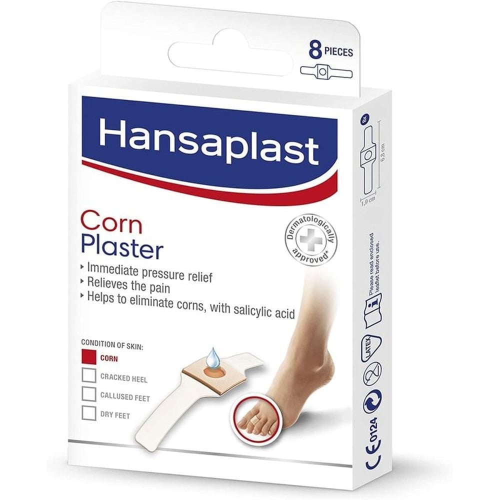 Hansaplast Foot Expert Corn Plaster 8pc Set Hansaplast Foot Expert Corn Plaster 8pc Set