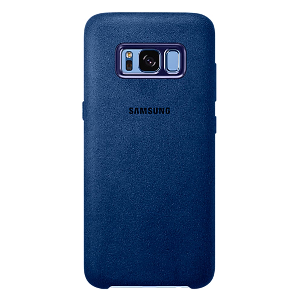 Samsung Alcantara Case Blue For Galaxy S8+ EF-XG955ALEGWW Samsung Alcantara Case Blue For Galaxy S8+ EF-XG955ALEGWW