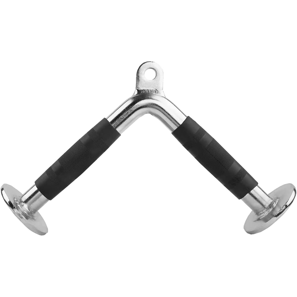 ULTIMAX V Bar Cable Attachment, Cable Machine Attachment Double for Gym 360 Steel Swivel Non Slip and Durable Handle ULTIMAX V Bar Cable Attachment, Cable Machine Attachment Double for Gym 360 Steel Swivel Non Slip and Durable Handle