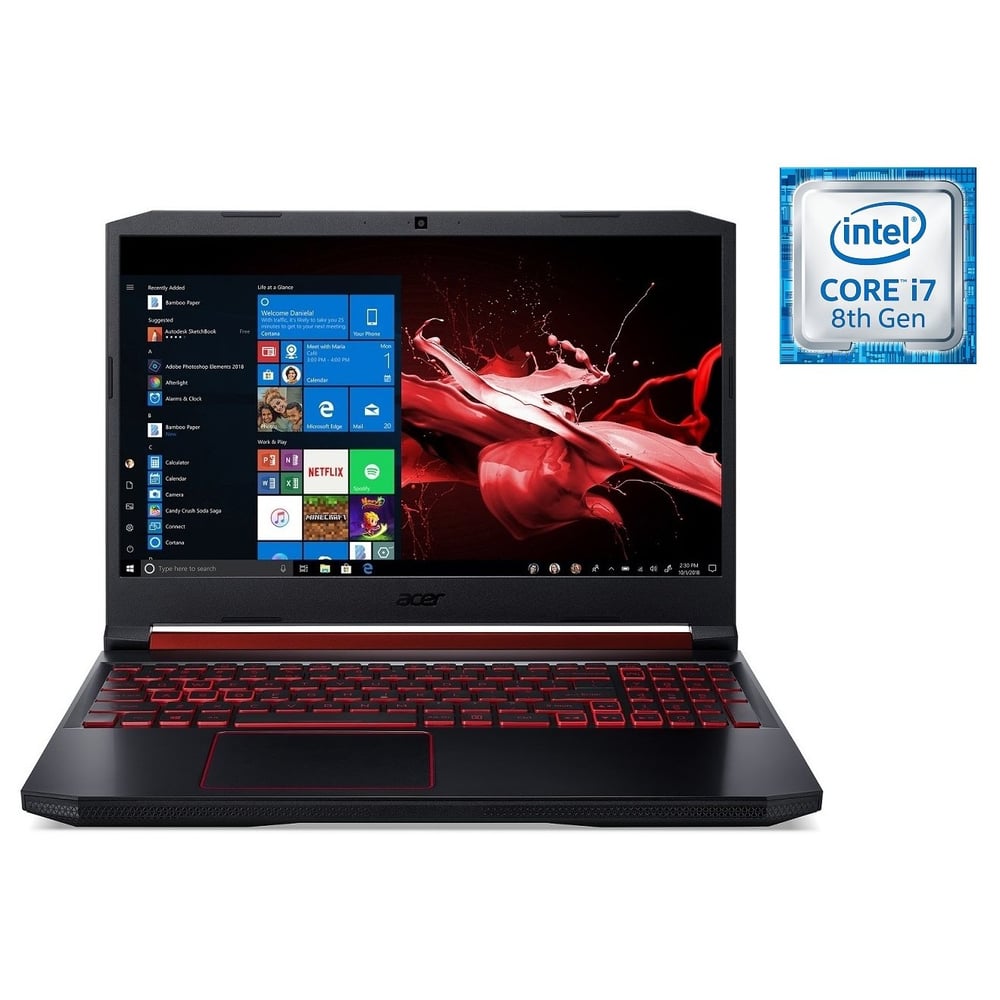 Acer Nitro 5 AN515-52-72UN Gaming Laptop - Core i7 2.2GHz 16GB 1TB+128GB 4GB Win10 15.6inch FHD Black