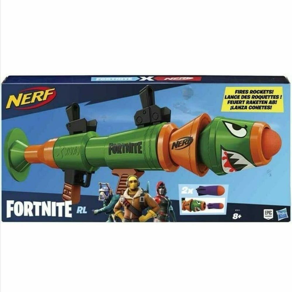 Nerf Fortnite Rl Blaster Fires Foam Rockets E7511