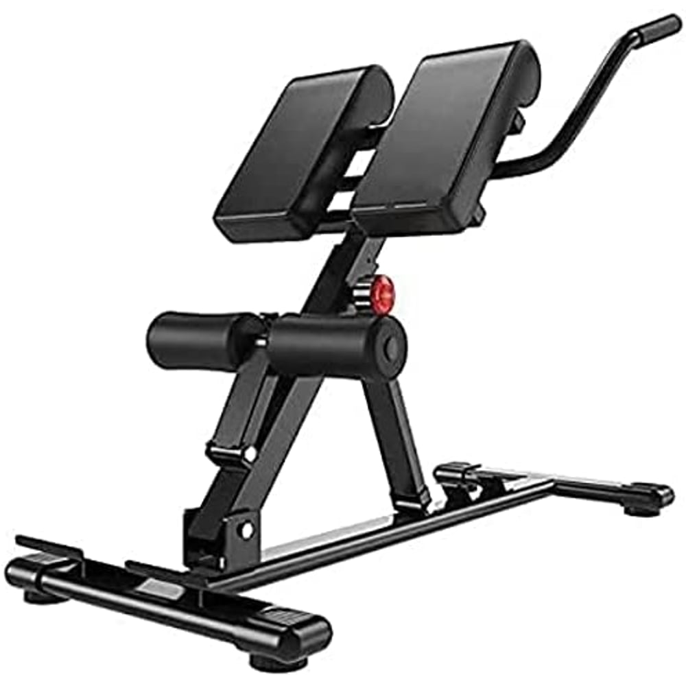 ULTIMAX Roman Chair Back Sit Up Ab Bench Adjustable Weight Bench, Back Hyper Extension Workout Bench for Strength Training and Abdominal Training
