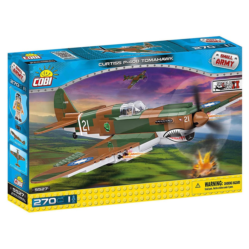 Cobi 270pcs Small Army Curtiss P40 Tomahawk