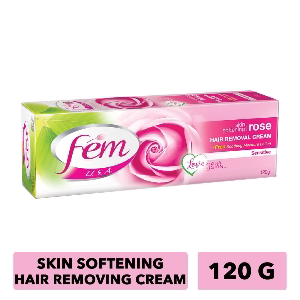 Fem Hair Removal Cream Rose 120gm