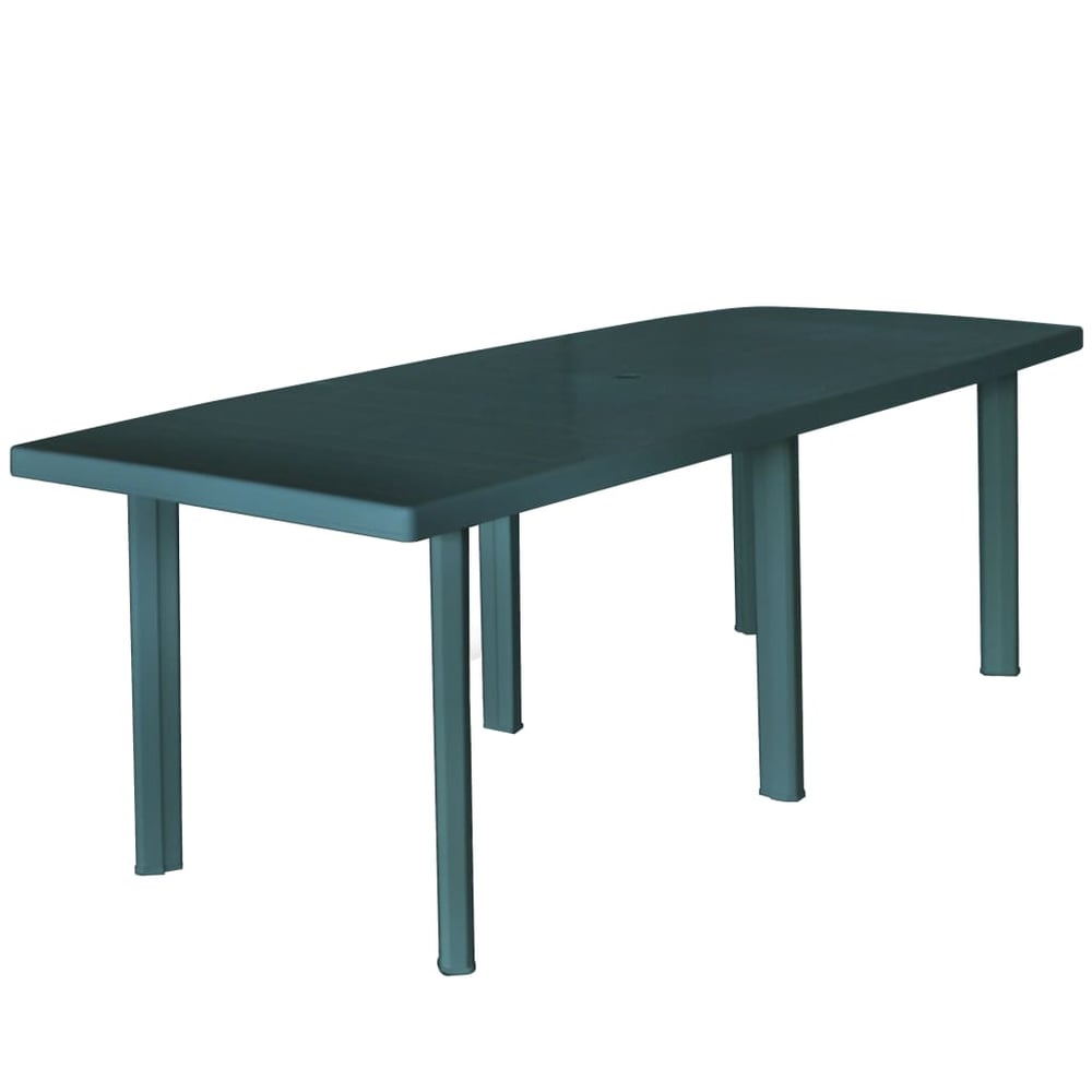 Vidaxl Garden Table Green 210x96x72 Cm Plastic