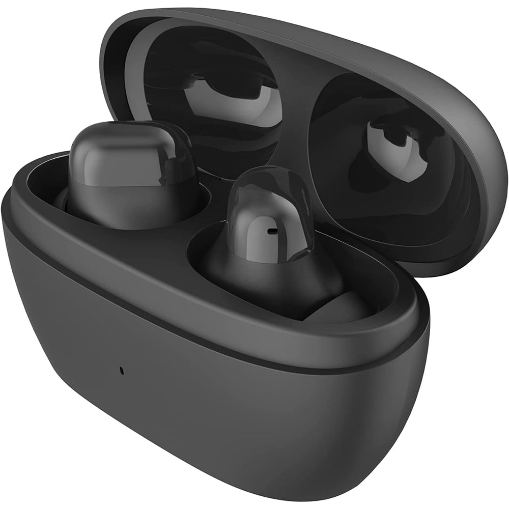 1More EO009 Omthing Airfree Buds True Wireless Earbuds With DNN Noise Cancellation for Clear Calls | Bluetooth 5.3 - Black