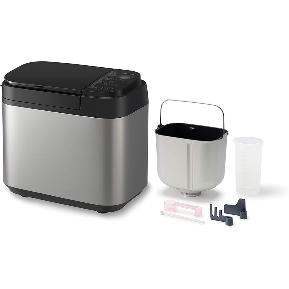 Panasonic Bread Maker Sd-yr2550 With 31 Programs And Gluten-free Baking With Yeast Spreader- Silver Panasonic Bread Maker Sd-yr2550 With 31 Programs And Gluten-free Baking With Yeast Spreader- Silver