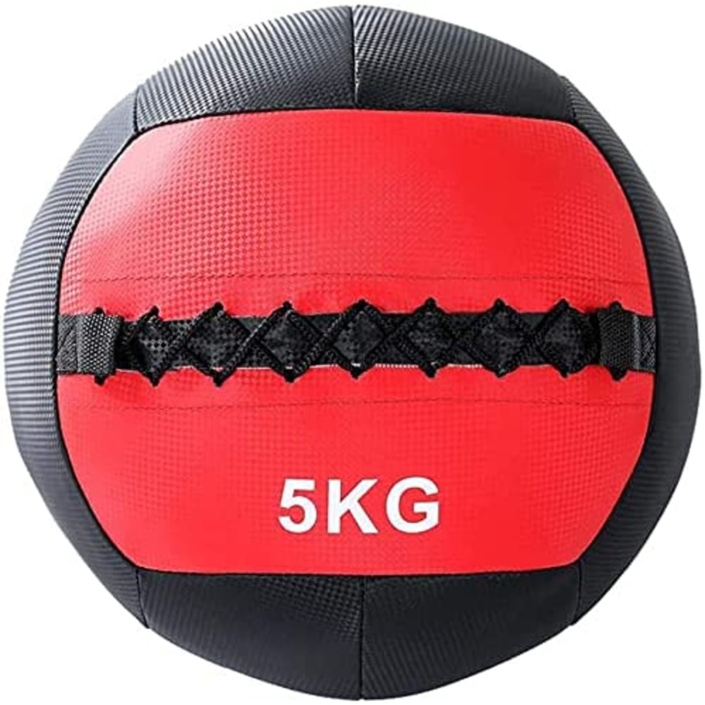 ULTIMAX Fitness Medicine Ball, Slam Ball or Wall Ball Textured Surface Fitness Gym Equipment for Strength and Conditioning Exercises, Cardio and Core Workouts, Cross Training -Multicolor( 5 KG)