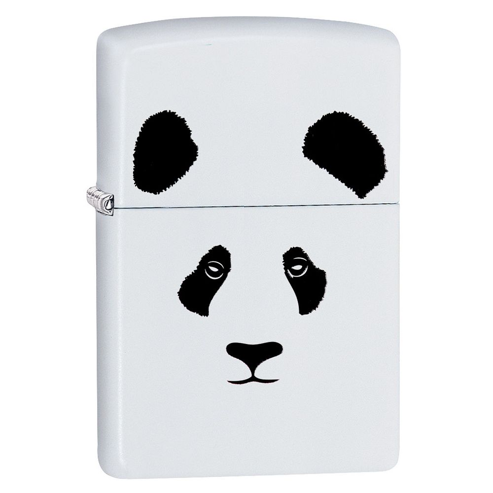 Zippo 28860 Panda White Matte Windproof Lighter