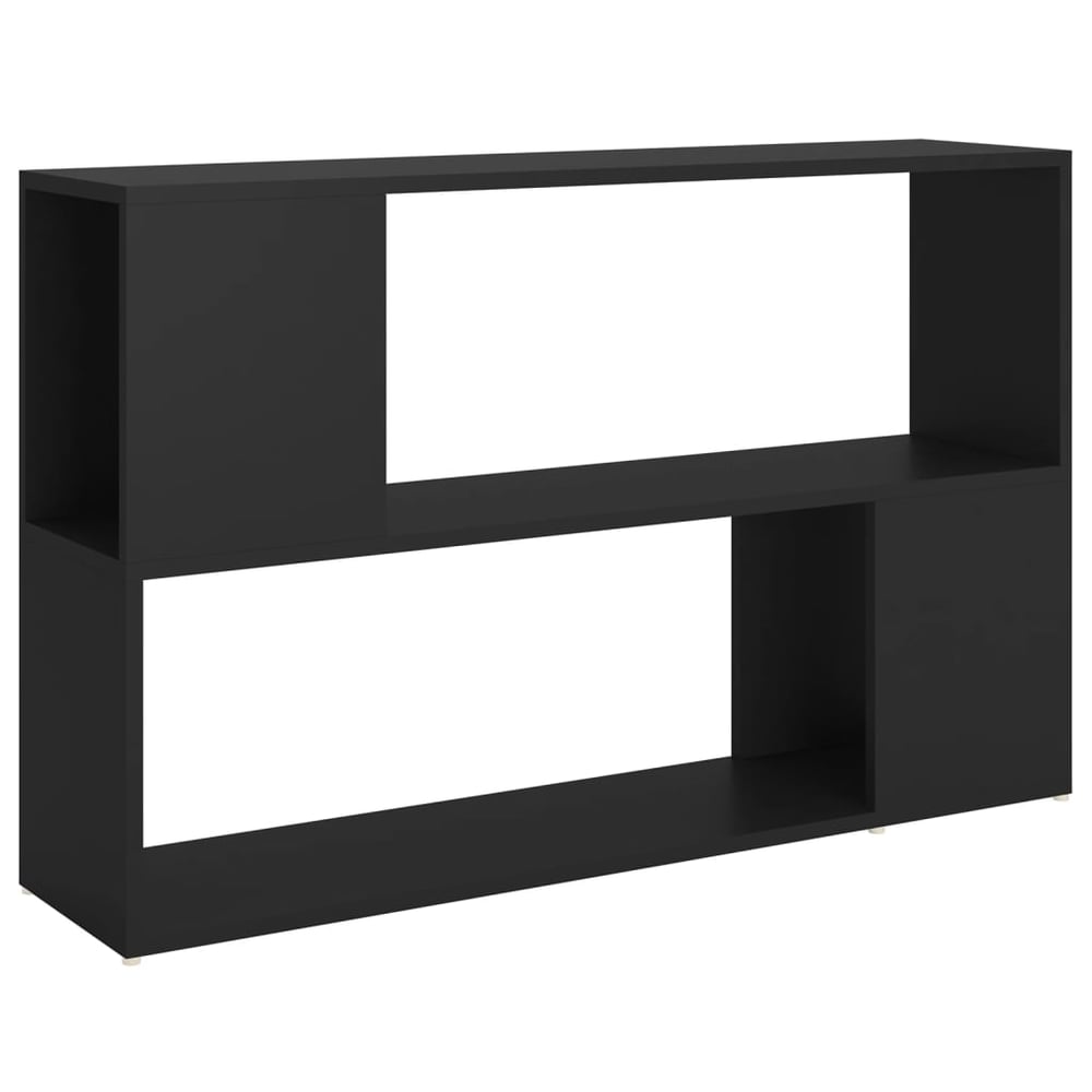 Vidaxl Book Cabinet Black 100x24x63 Cm Engineered Wood Vidaxl Book Cabinet Black 100x24x63 Cm Engineered Wood