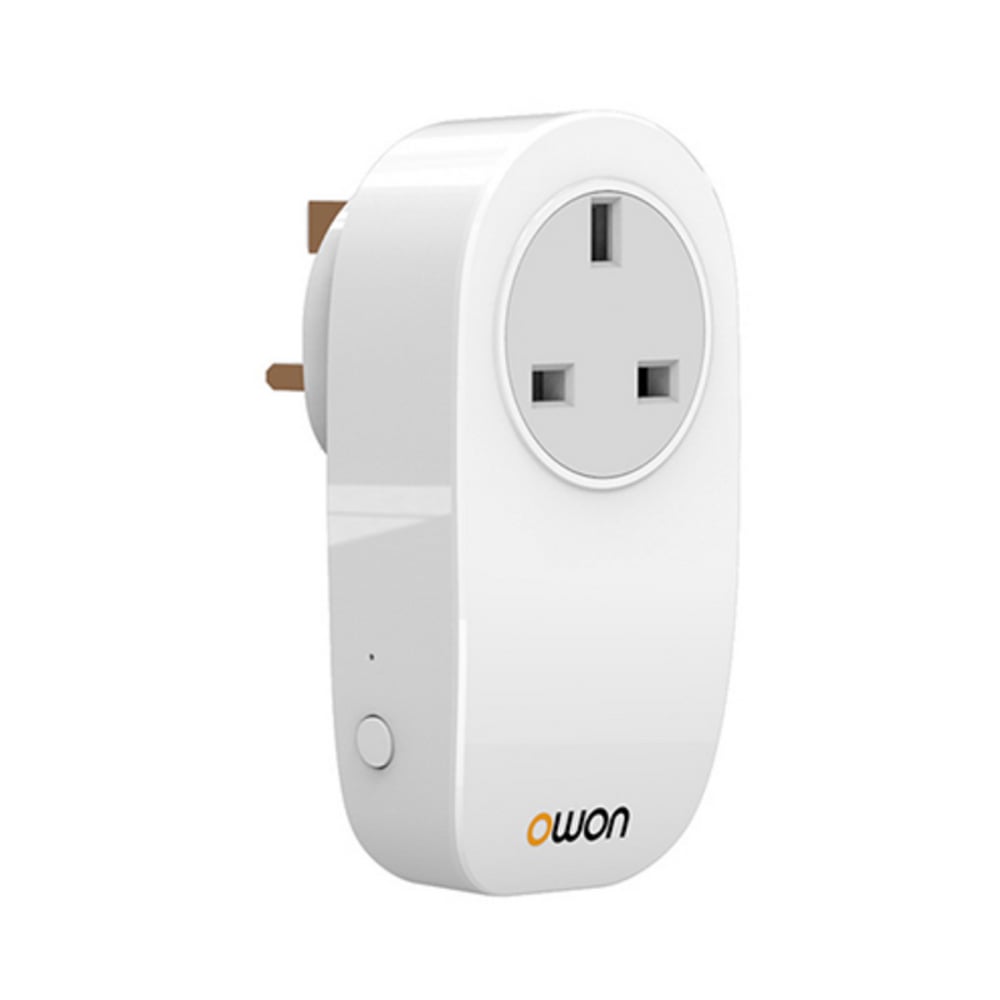 Owon WSP403 ZigBee Smart Plug Home Appliance Control, Wi-Fi Smart Plug, Remote on/Off and Scheduling Socket for Home High-power Appliance Supports 2.4GHz Network Compatible with Alexa & Google Home - White Owon WSP403 ZigBee Smart Plug Home Appliance Control, Wi-Fi Smart Plug, Remote on/Off and Scheduling Socket for Home High-power Appliance Supports 2.4GHz Network Compatible with Alexa & Google Home - White