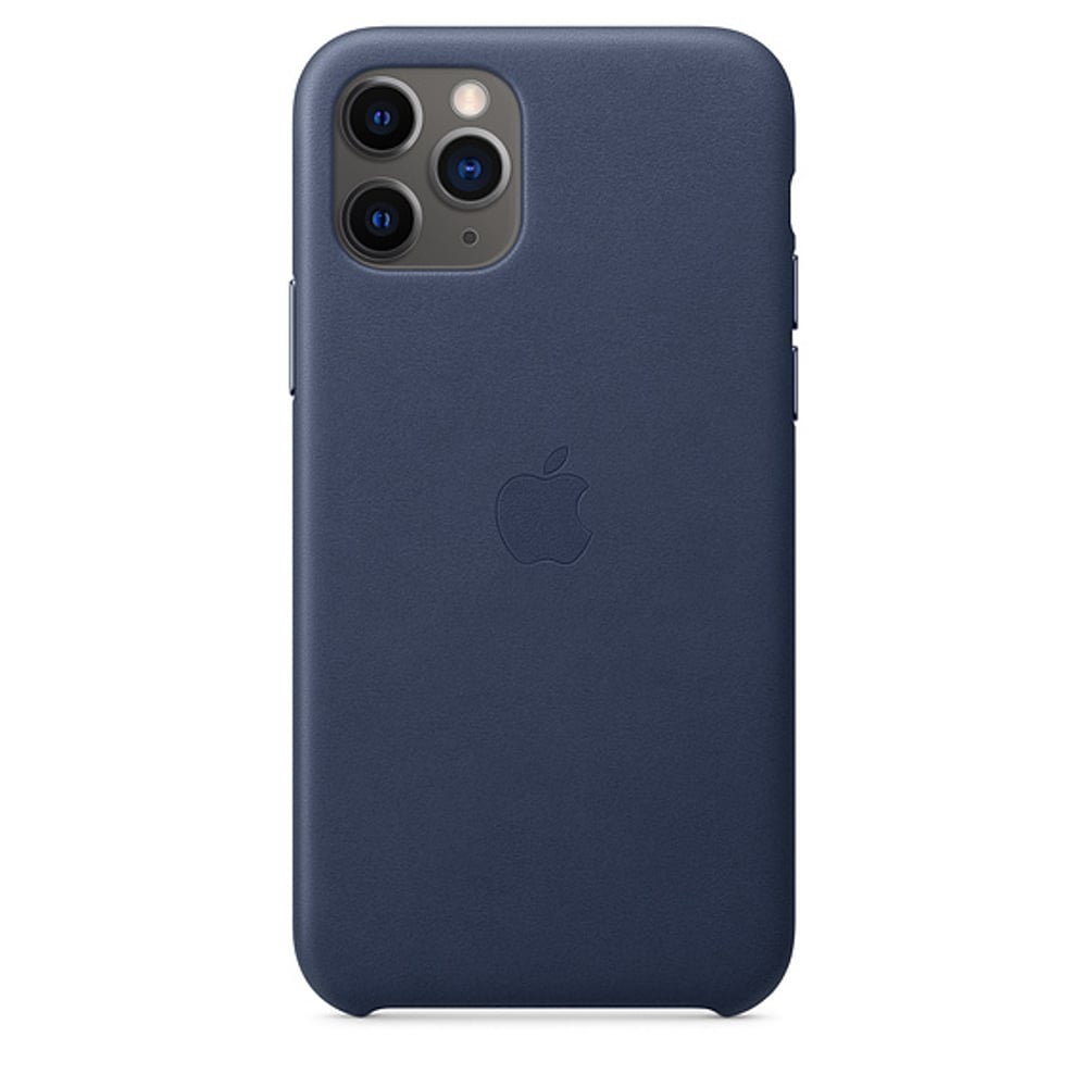 Apple Leather Case Midnight Blue iPhone 11 Pro Apple Leather Case Midnight Blue iPhone 11 Pro