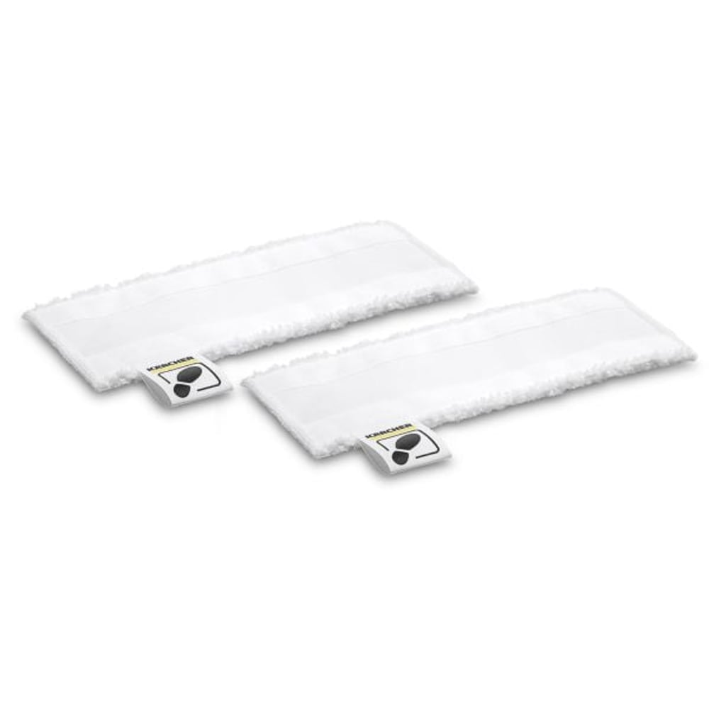Karcher Microfibre Cloth Set For Easyfix Steam Cleaner White Karcher Microfibre Cloth Set For Easyfix Steam Cleaner White