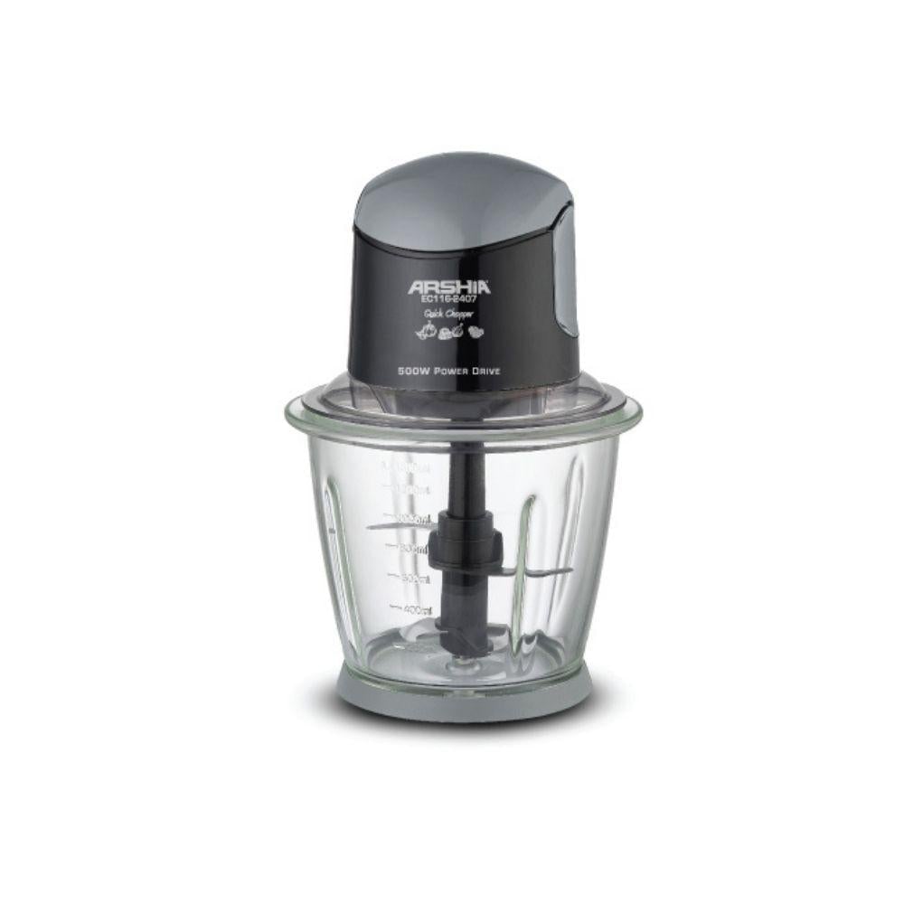 Arshia Electric Chopper 6-blades Black 1500watt Ec116-2618