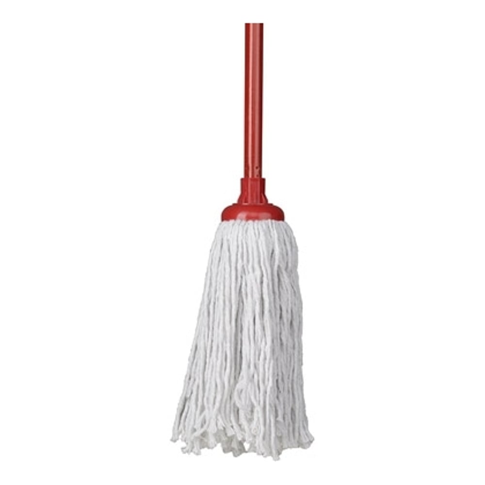 Britemax WM-313-350G 350G Round Mop With Stick 100% Cotton