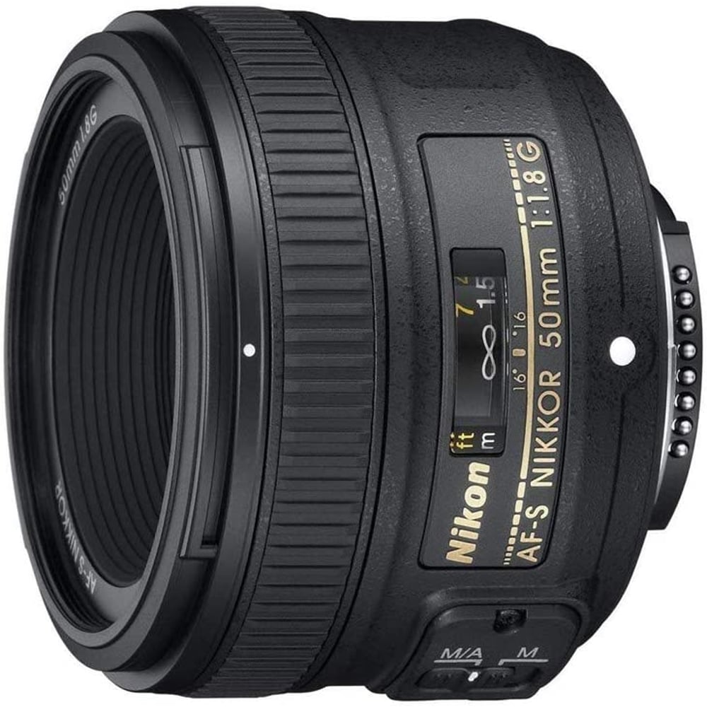 Nikon 2199 Af-s Fx Nikkor 50mm F/1.8g Lens With Auto Focus For Nikon Dslr Cameras