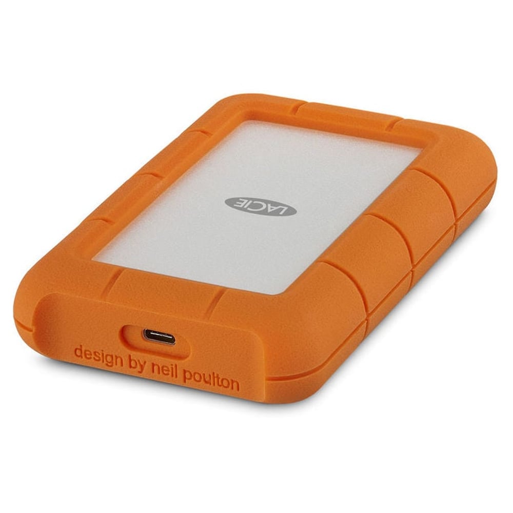 LaCie Rugged External Hard Drive USB 3.1 Type C 1TB