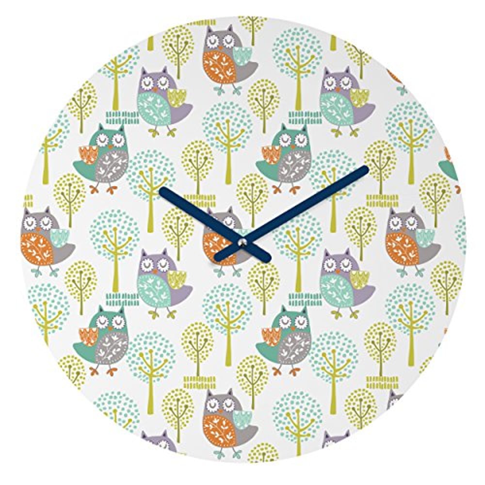 Deny Designs Wendy Kendall, Woodland, Round Clock, Round, 12 Deny Designs Wendy Kendall, Woodland, Round Clock, Round, 12