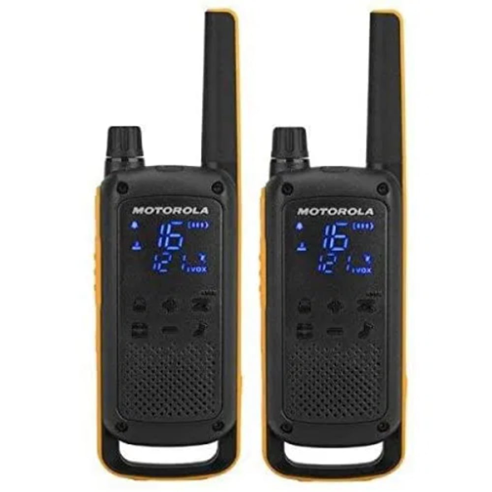 Motorola Talkabout T82 Extreme RSM (Remote Speaker Microphone) 2-Way Walkie Talkie Radio’s Twin Pack, B8P00811YDEMAG