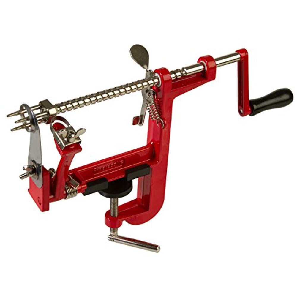 Progressive International Prepworks By Progressive Apple Peeler And Corer Machine, Heavy Duty Corer Remover, Pear Slicer, Mountable On Counter Or Tabletop Apple Machine Progressive International Prepworks By Progressive Apple Peeler And Corer Machine, Heavy Duty Corer Remover, Pear Slicer, Mountable On Counter Or Tabletop Apple Machine