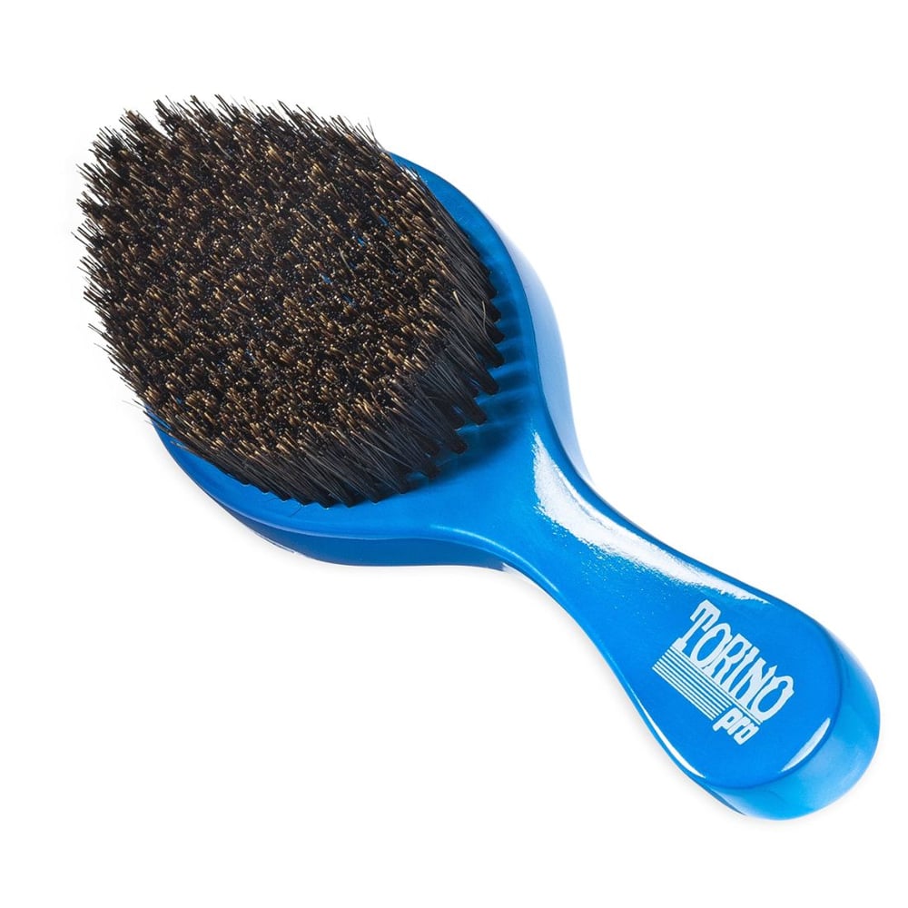 Torino Pro Wave brush #350 by Brush King - Medium Curve Waves Brush - Made with 100% Boar Bristles -True Texture Medium - All Purpose 360 Waves Brush Torino Pro Wave brush #350 by Brush King - Medium Curve Waves Brush - Made with 100% Boar Bristles -True Texture Medium - All Purpose 360 Waves Brush