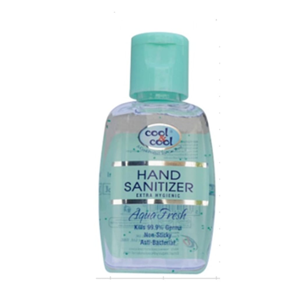 Cool & Cool Hand Sanitizer Aqua Fresh Gel 60ml