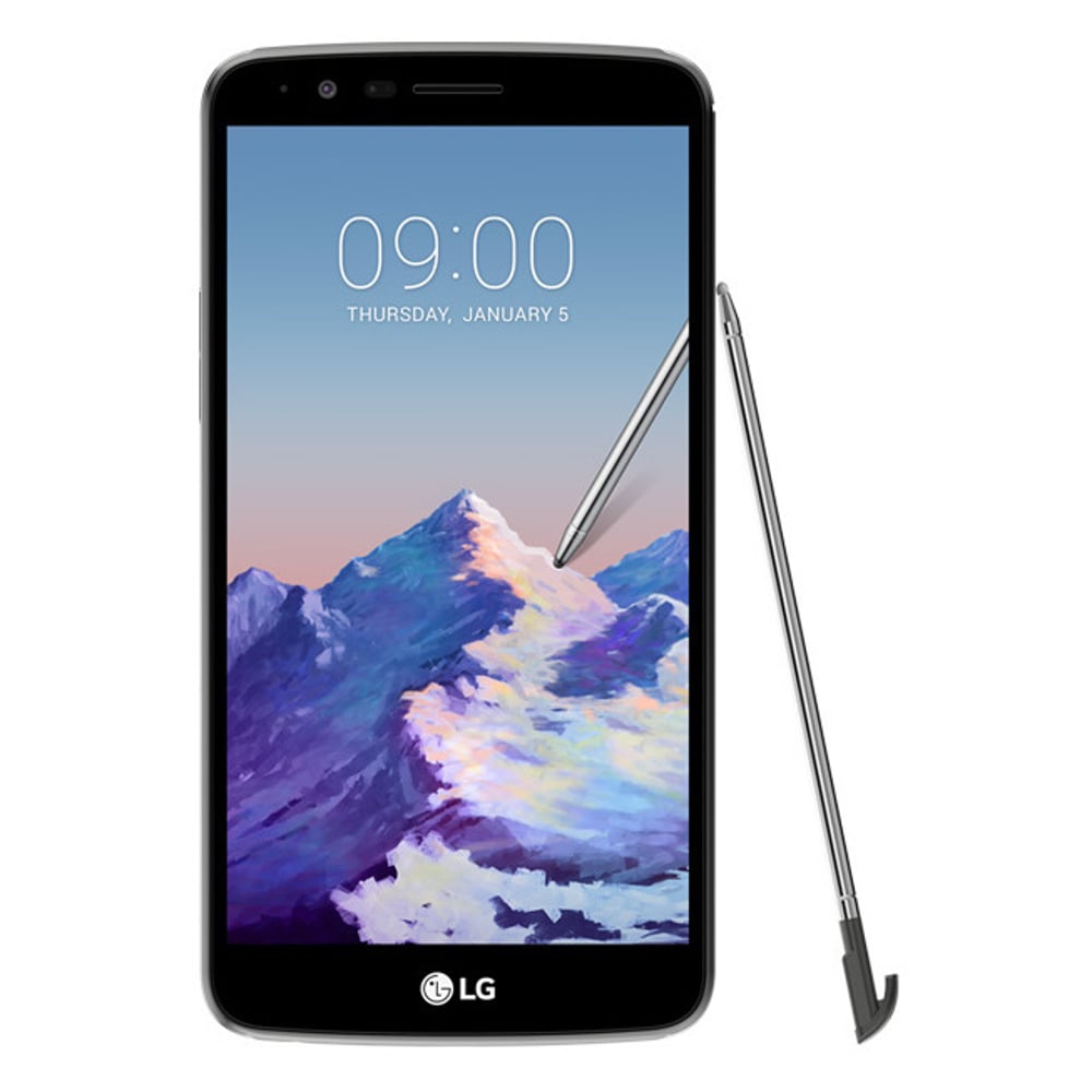 LG Stylus 3 4G Dual Sim Smartphone 16GB Titan + Case