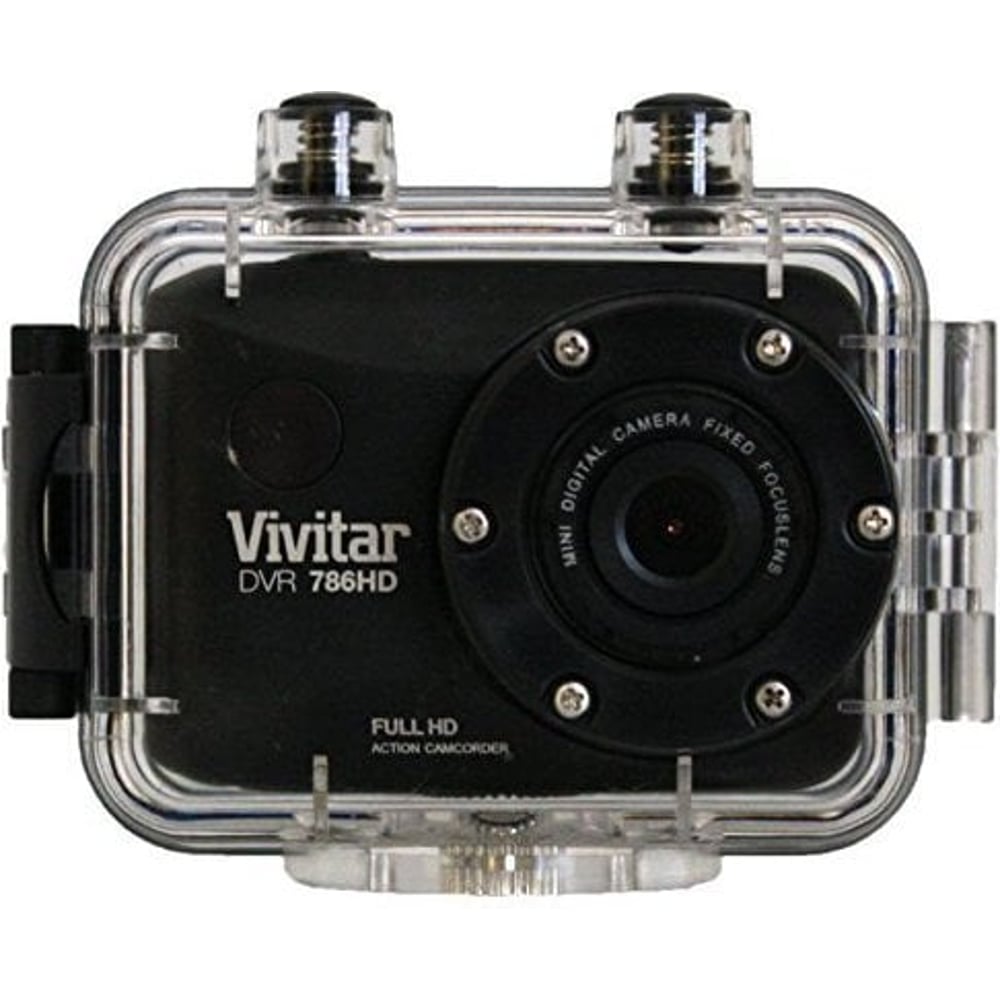 Vivitar DVR786HD Action Camcorder Black